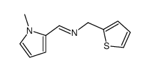 2-Thiophenemethanamine,N-[(1-methyl-1H-pyrrol-2-yl)methylene]-(9CI)结构式