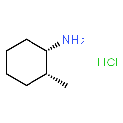 Cyclohexanamine, 2-Methyl-, hydrochloride, cis-结构式