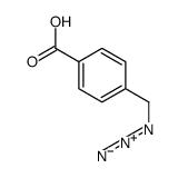 4-(azidomethyl)benzoic acid Structure