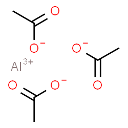 ALUMINUM ACETATE SOLUTION结构式