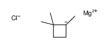 magnesium,1,1,2-trimethylcyclobutane,chloride Structure