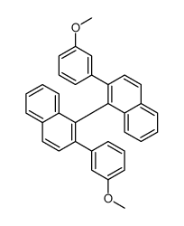 2-(3-methoxyphenyl)-1-[2-(3-methoxyphenyl)naphthalen-1-yl]naphthalene Structure