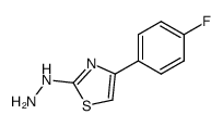 4-(4-FLUOROPHENYL)-2(3H)-THIAZOLONE HYDRAZONE Structure