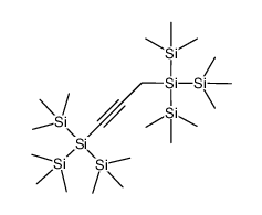 1,3-bis[tris(trimethylsilyl)silyl]propyne Structure