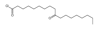 10-oxooctadecanoyl chloride Structure