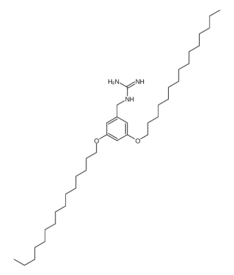 2-[[3,5-di(pentadecoxy)phenyl]methyl]guanidine结构式