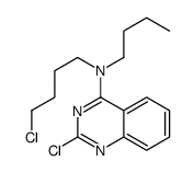 N-butyl-2-chloro-N-(4-chlorobutyl)quinazolin-4-amine结构式