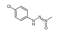 3-(p-chlorophenyl)-3-methyltriazene 1-oxide Structure