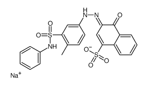 sodium 3-[[5-(anilinosulphonyl)-4-methylphenyl]azo]-4-hydroxynaphthalene-1-sulphonate picture