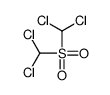 dichloro(dichloromethylsulfonyl)methane结构式