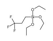 Diethoxy-methyl-(3,3,3-trifluoro-propyl)-silane structure