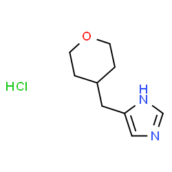 4-(TETRAHYDRO-PYRAN-4-YLMETHYL)-1H-IMIDAZOLE结构式