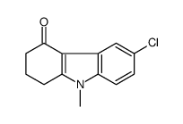 6-chloro-9-methyl-2,3-dihydro-1H-carbazol-4-one Structure