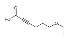 6-ethoxyhex-2-ynoic acid Structure