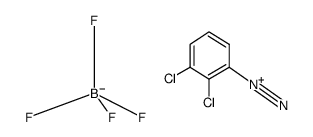 2,3-dichlorobenzenediazonium tetrafluoroborate结构式