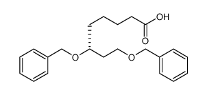 Octanoic acid, 6,8-bis(phenylmethoxy)-, (R)结构式