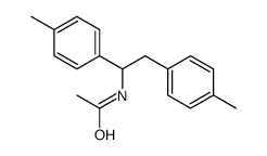 N-[1,2-bis(4-methylphenyl)ethyl]acetamide结构式