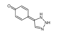 4-(1,2-dihydrotriazol-5-ylidene)cyclohexa-2,5-dien-1-one Structure