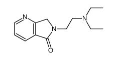 6-(2-diethylamino-ethyl)-6,7-dihydro-pyrrolo[3,4-b]pyridin-5-one Structure