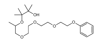 2,3-dimethyl-3-[1-[2-[2-(2-phenoxyethoxy)ethoxy]ethoxy]propan-2-yloxy]butan-2-ol Structure