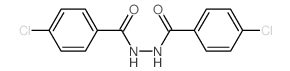 Benzoic acid,4-chloro-, 2-(4-chlorobenzoyl)hydrazide Structure