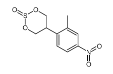 5-(2-methyl-4-nitrophenyl)-1,3,2-dioxathiane 2-oxide Structure