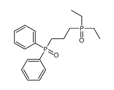 [3-diethylphosphorylpropyl(phenyl)phosphoryl]benzene结构式
