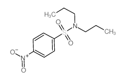 Benzenesulfonamide,4-nitro-N,N-dipropyl- Structure