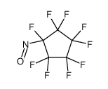 1,1,2,2,3,3,4,4,5-nonafluoro-5-nitrosocyclopentane Structure