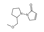 1-[2-(methoxymethyl)pyrrolidin-1-yl]-2H-pyrrol-5-one Structure