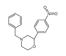 (2S)-4-benzyl-2-(4-nitrophenyl)morpholine结构式