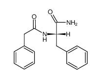 Nα-(phenylacetyl)phenylalaninamide结构式