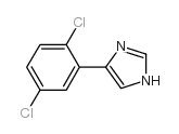 4-(2,5-DICHLORO-PHENYL)-1H-IMIDAZOLE结构式