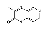 Pyrido[3,4-b]pyrazin-2(1H)-one, 1,3-dimethyl- (7CI) picture