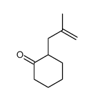 2-(2-methylprop-2-enyl)cyclohexan-1-one结构式