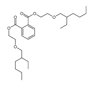 bis[2-(2-ethylhexoxy)ethyl] benzene-1,2-dicarboxylate Structure