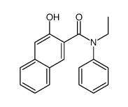 N-ethyl-3-hydroxy-N-phenylnaphthalene-2-carboxamide Structure