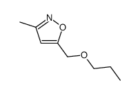 Isoxazole, 3-methyl-5-(propoxymethyl)- (9CI) picture