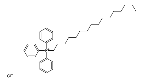 hexadecyl(triphenyl)phosphanium,chloride Structure
