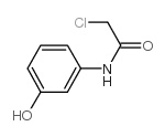 2-chloro-n-(3-hydroxy-phenyl)-acetamide Structure