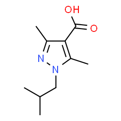 1-Isobutyl-3,5-dimethyl-1H-pyrazole-4-carboxylic acid picture