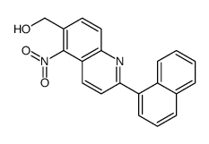 6-羟基甲基-2-(1-萘基)-5-硝基喹啉图片