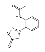 3-(2-acetamidophenyl)sydnone结构式