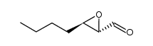 (2S,3R)-3-butyloxirane-2-carbaldehyde结构式