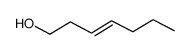 3-hepten-1-ol Structure