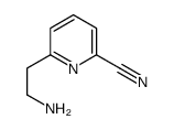 6-(2-aminoethyl)pyridine-2-carbonitrile Structure