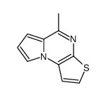 (9CI)-5-甲基吡咯并[1,2-a]噻吩并[2,3-e]吡嗪结构式