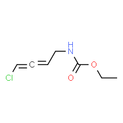 Carbamic acid,(4-chloro-2,3-butadienyl)-,ethyl ester (9CI)结构式