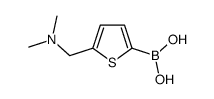 5-Dimethylaminomethyl-thiophene-2-boronic acid结构式