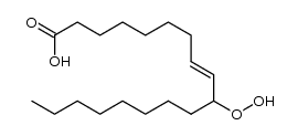 10-hydroperoxyoctadec-8-enoic acid Structure